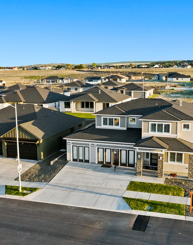 Rectangle 110 badger mountain south model home