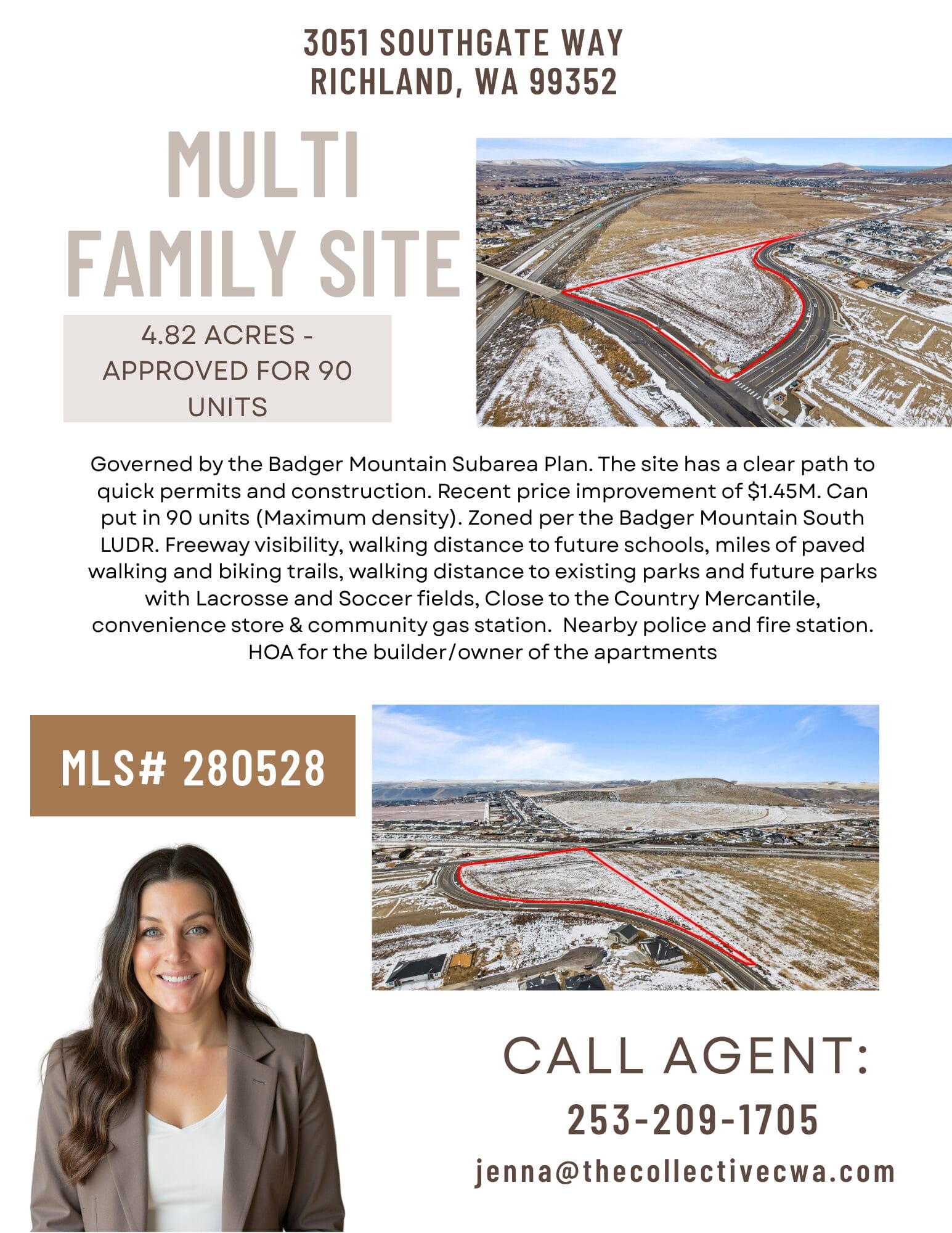 apartment site flyer